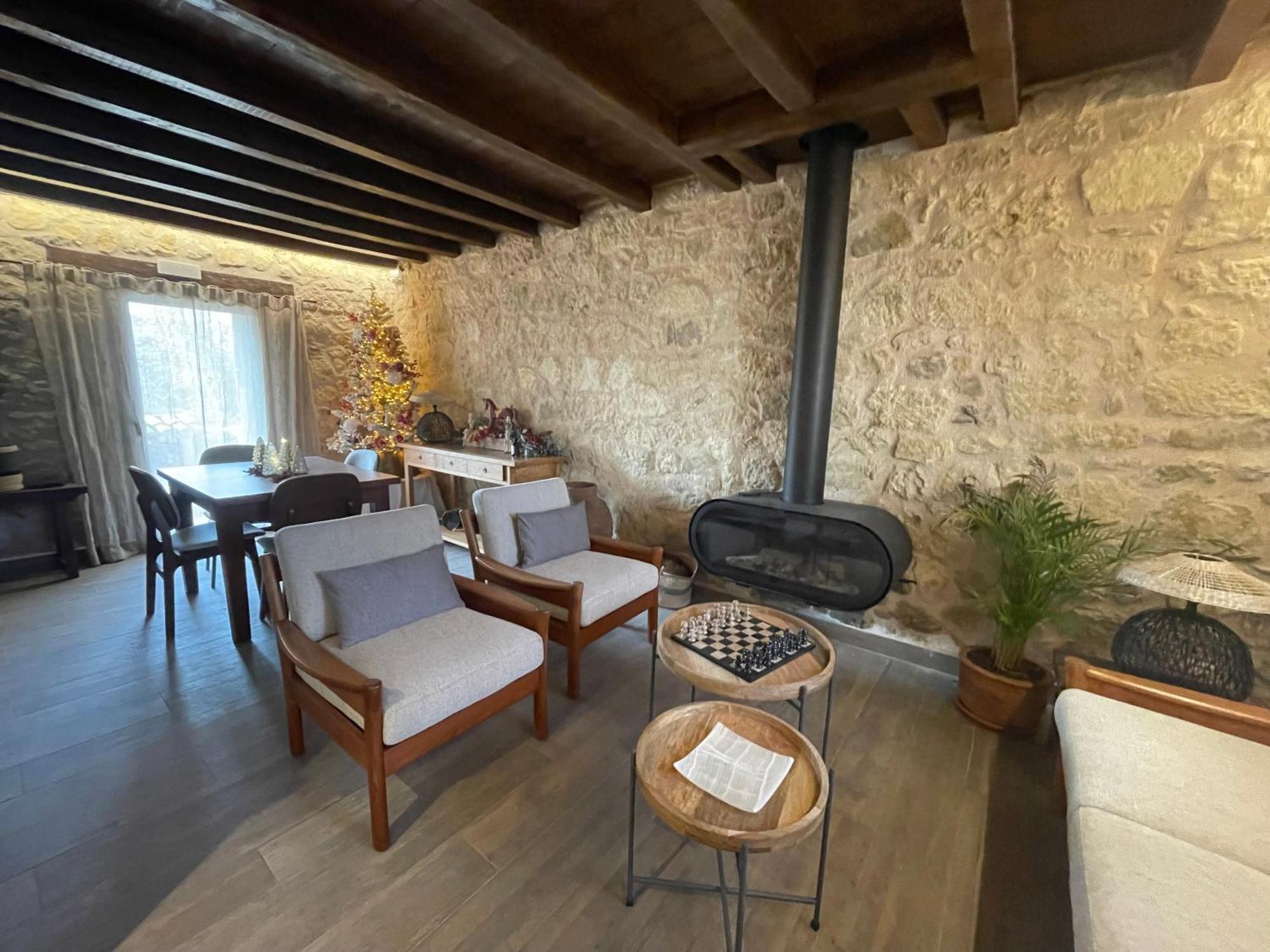 La Casa Del Cantero Pinilla del Valle Exteriér fotografie