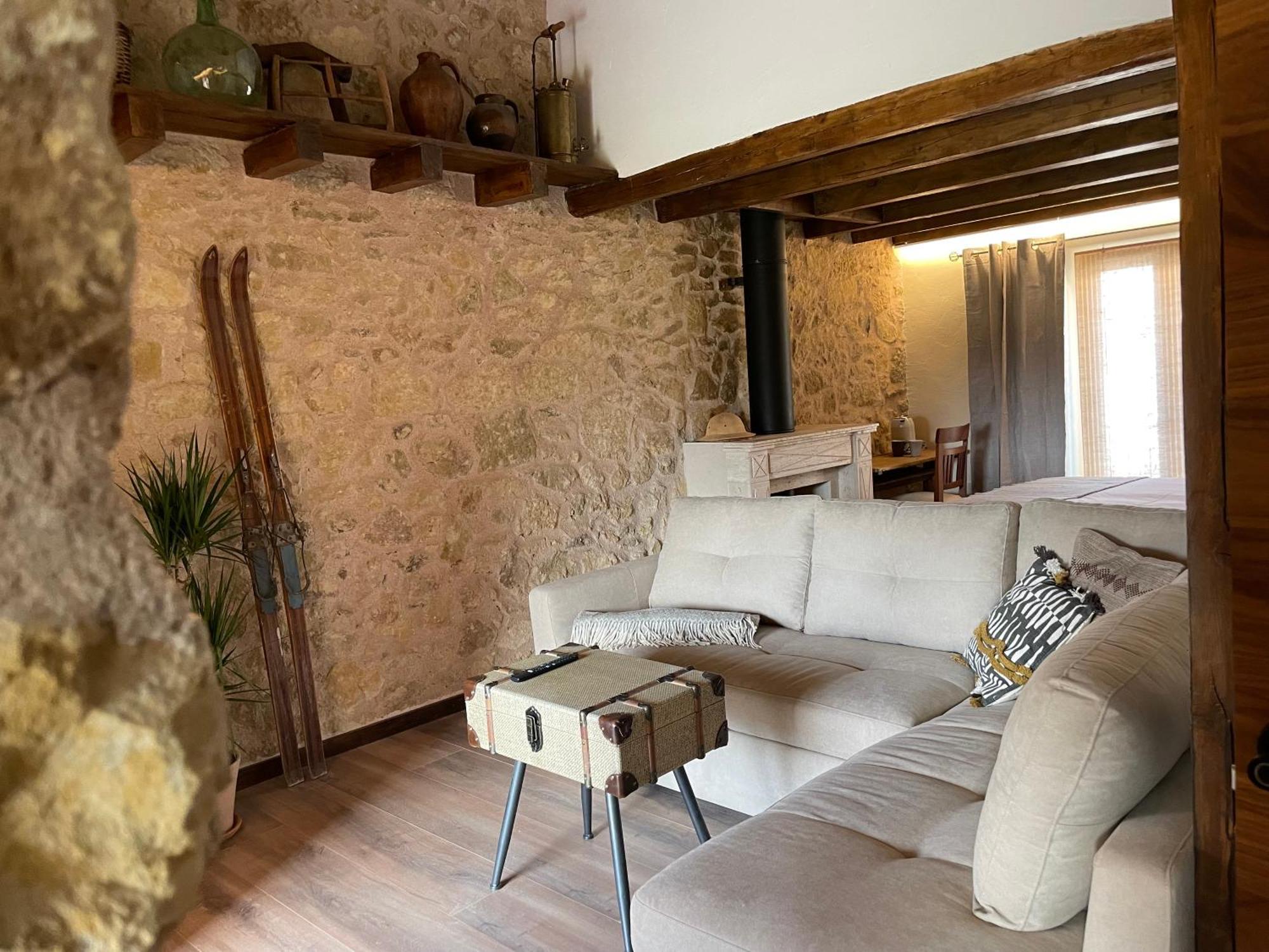 La Casa Del Cantero Pinilla del Valle Exteriér fotografie
