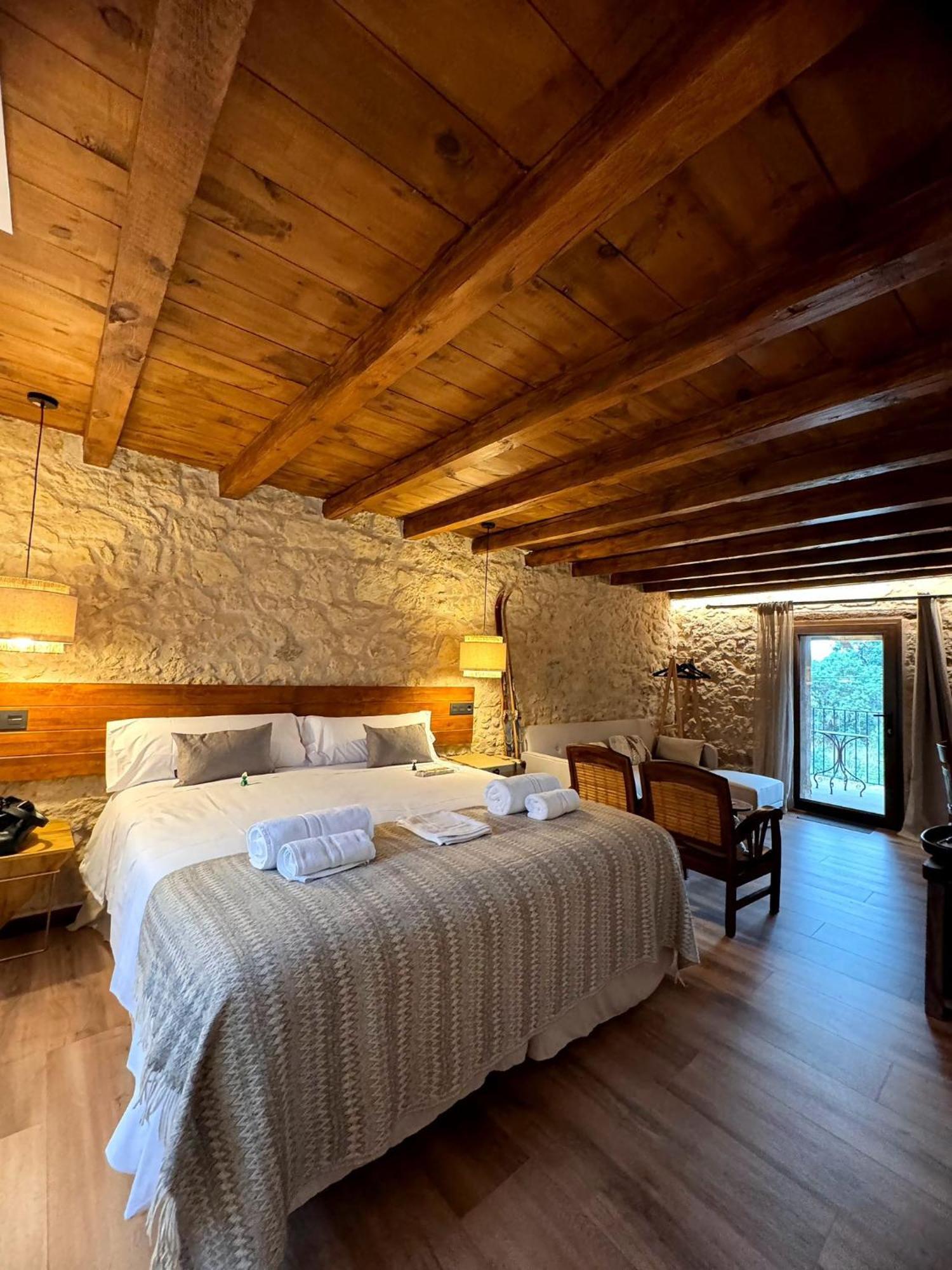 La Casa Del Cantero Pinilla del Valle Exteriér fotografie