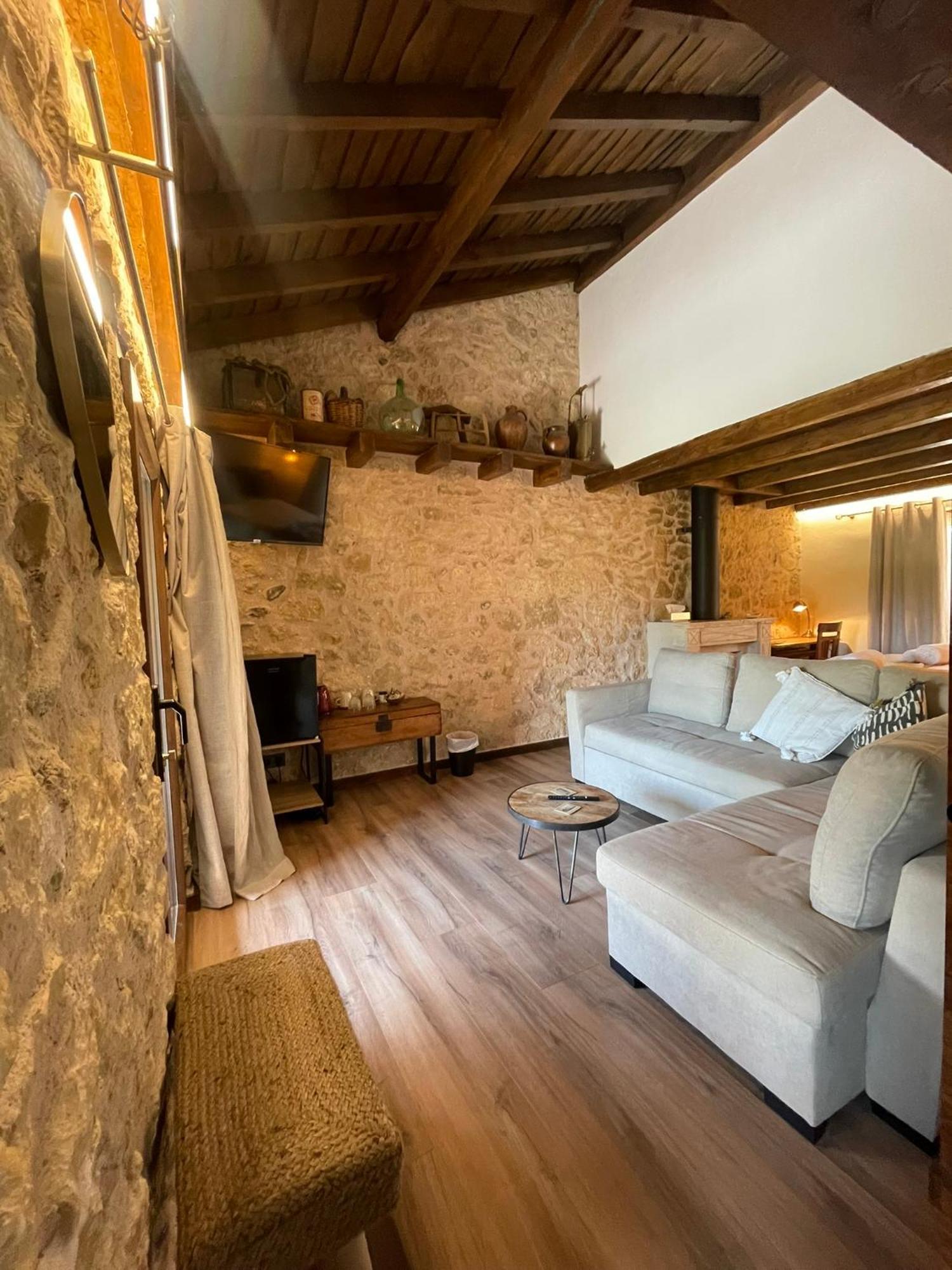 La Casa Del Cantero Pinilla del Valle Exteriér fotografie